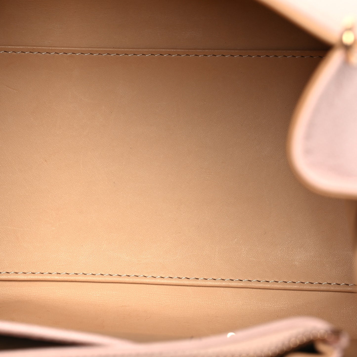 Grained Calfskin MM Brillant Satchel Nude