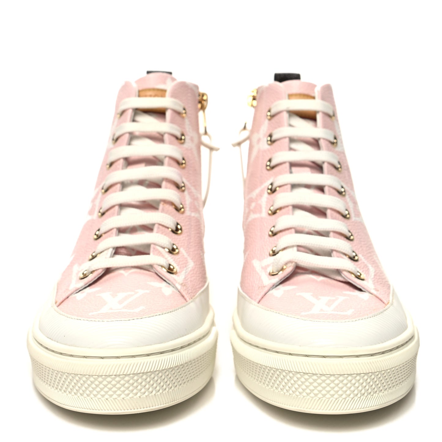 Monogram Giant Stellar Sneaker Boots 36.5 Rose