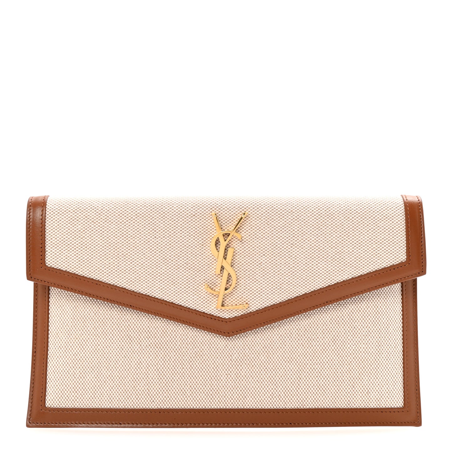 Canvas Uptown Pouch Natural Beige Brick