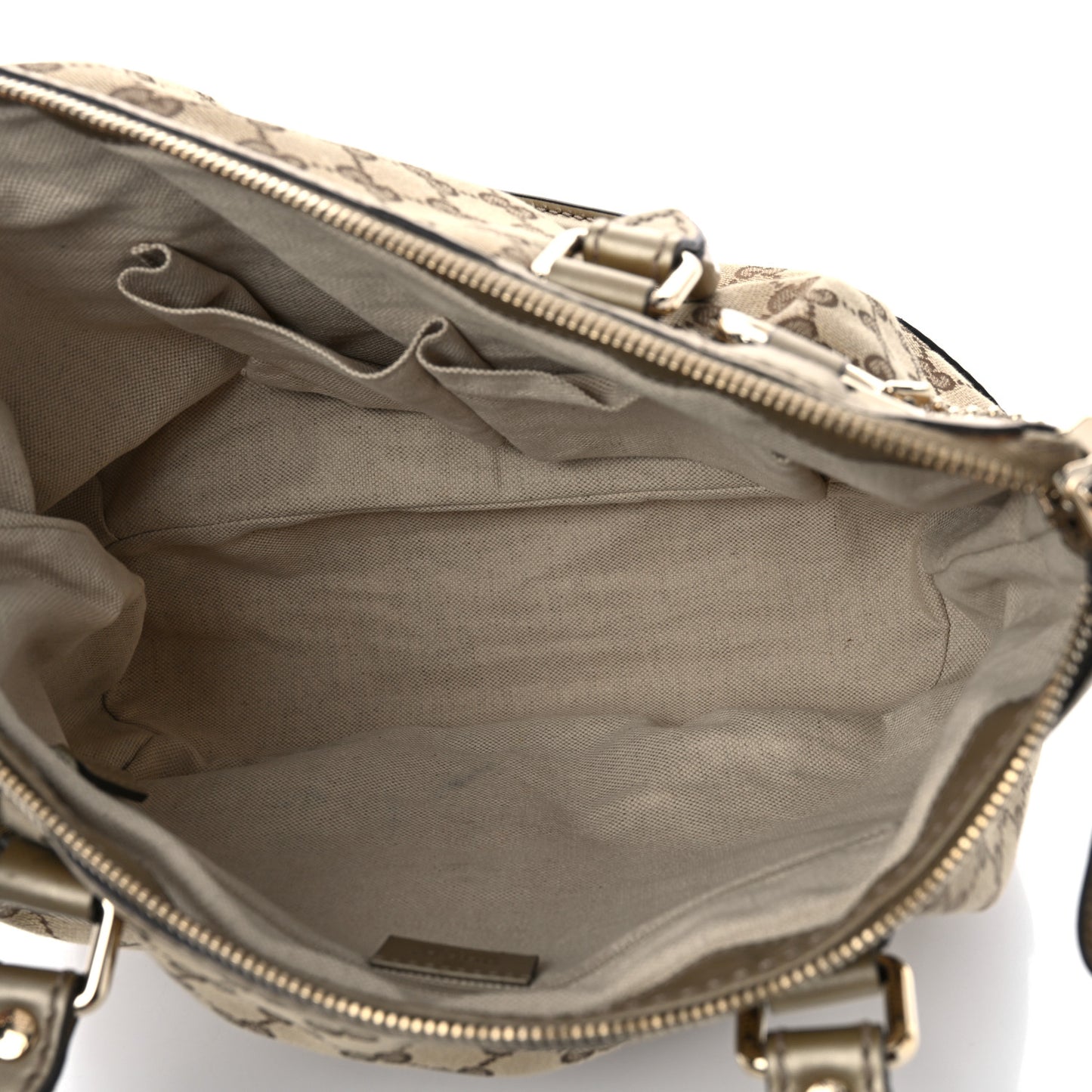 Monogram Medium Sukey Top Handle Bag Golden Beige
