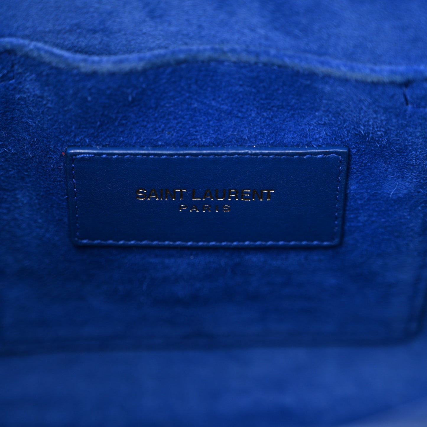 Calfskin Nano Sac De Jour Cobalt Blue