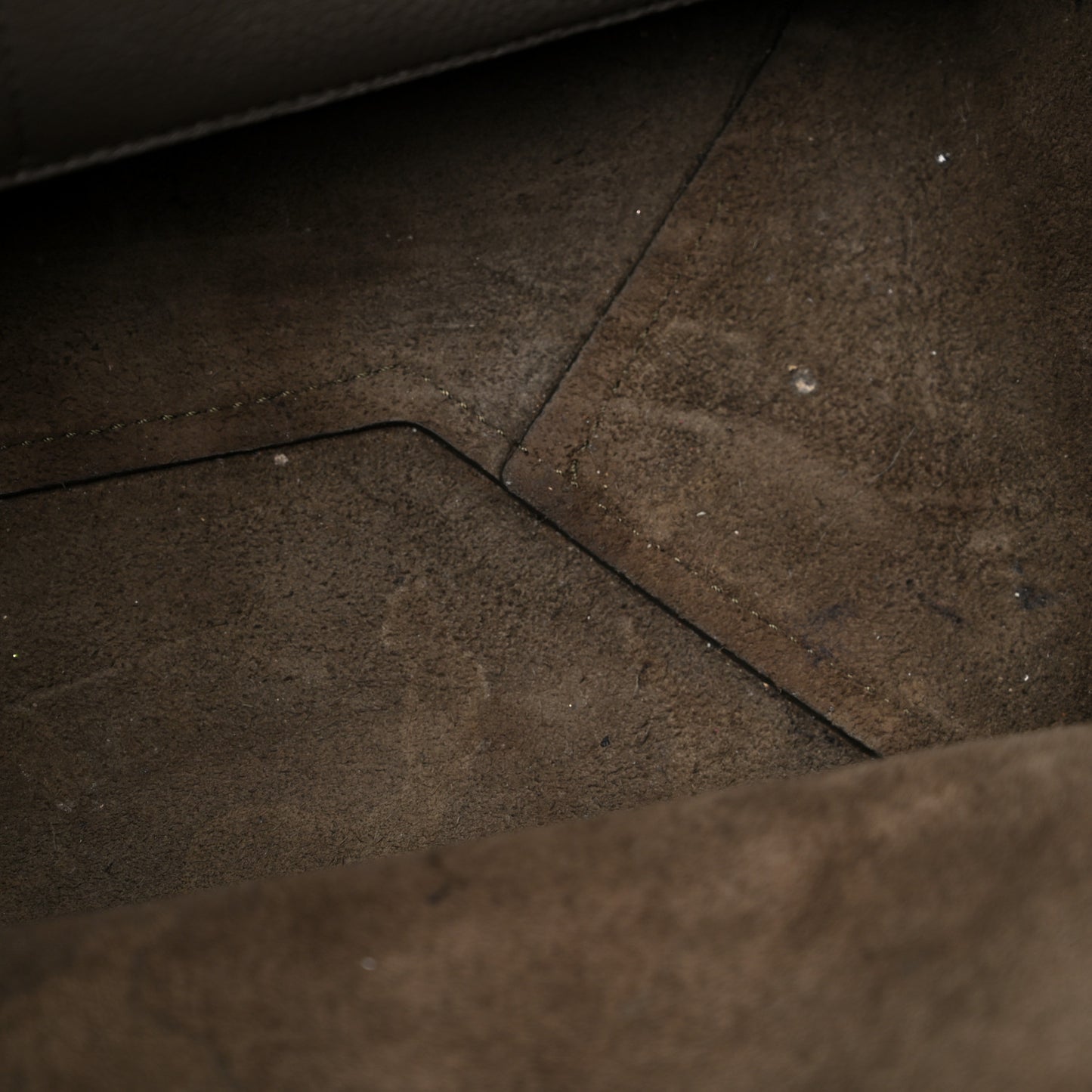 Soft Grained Calfskin Small Belt Cabas Phantom Taupe