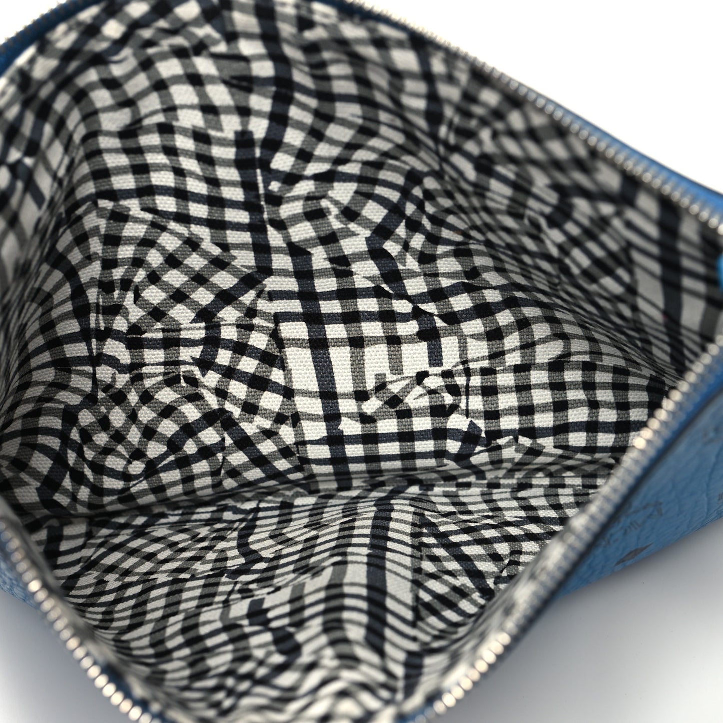 Visetos Large Anya Top Zip Shopper Tote Munich Blue