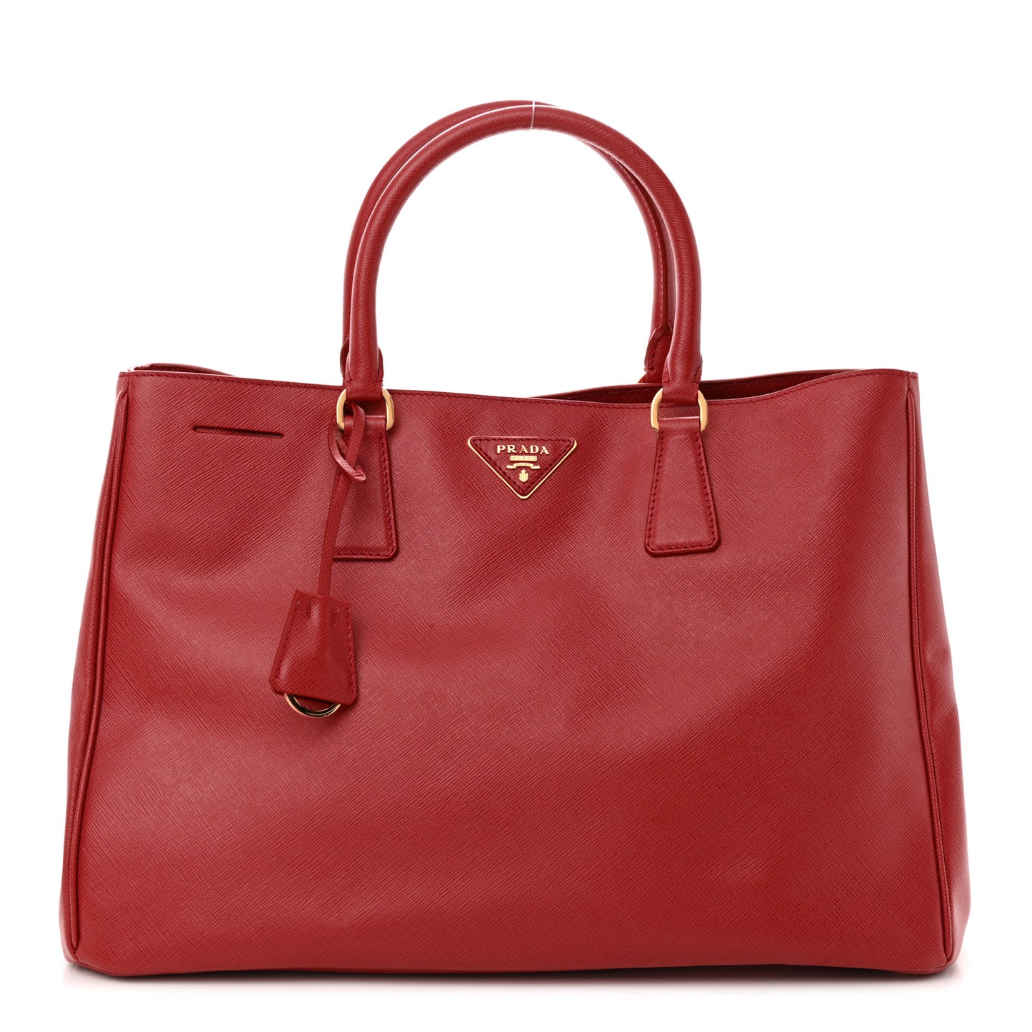 Saffiano Lux Large Tote Fuoco