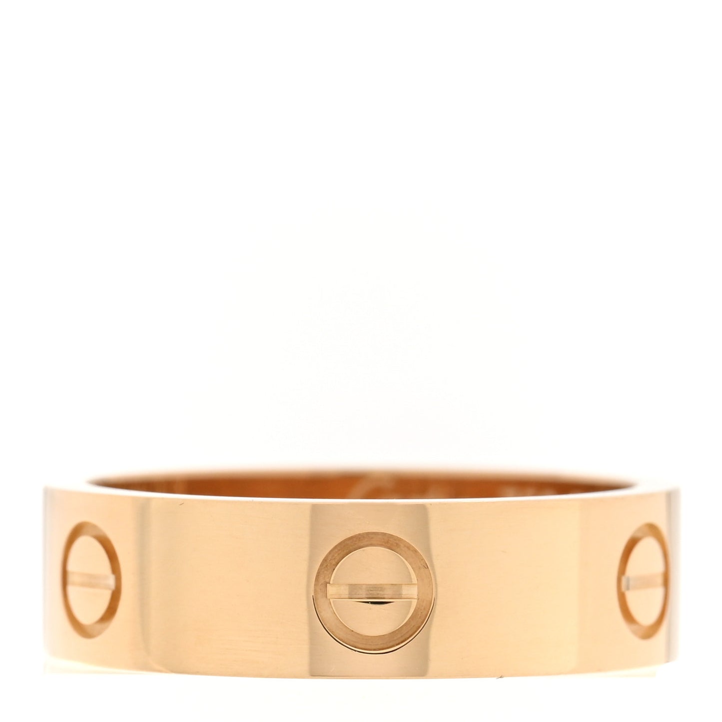 18K Yellow Gold 5.5mm LOVE Ring 58 8.5