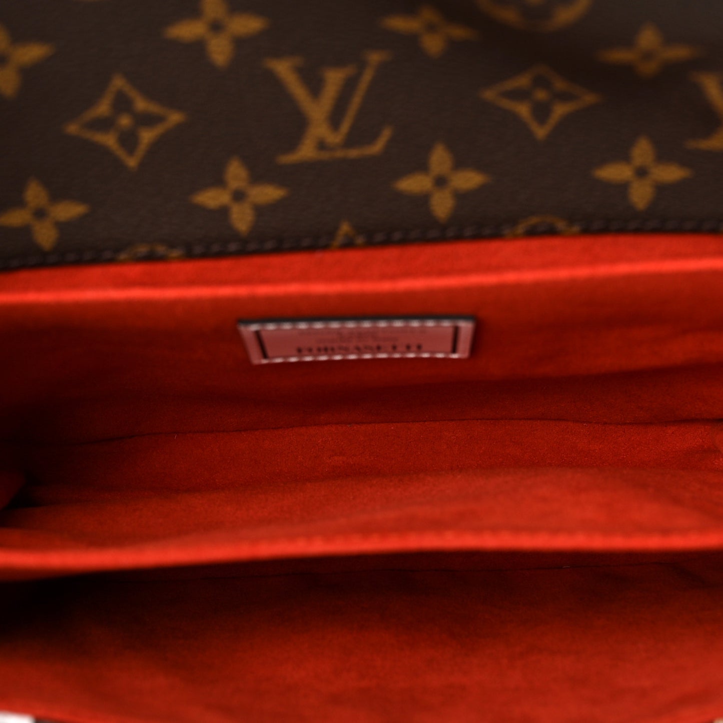 X FORNASETTI Monogram Cameo Pochette Metis