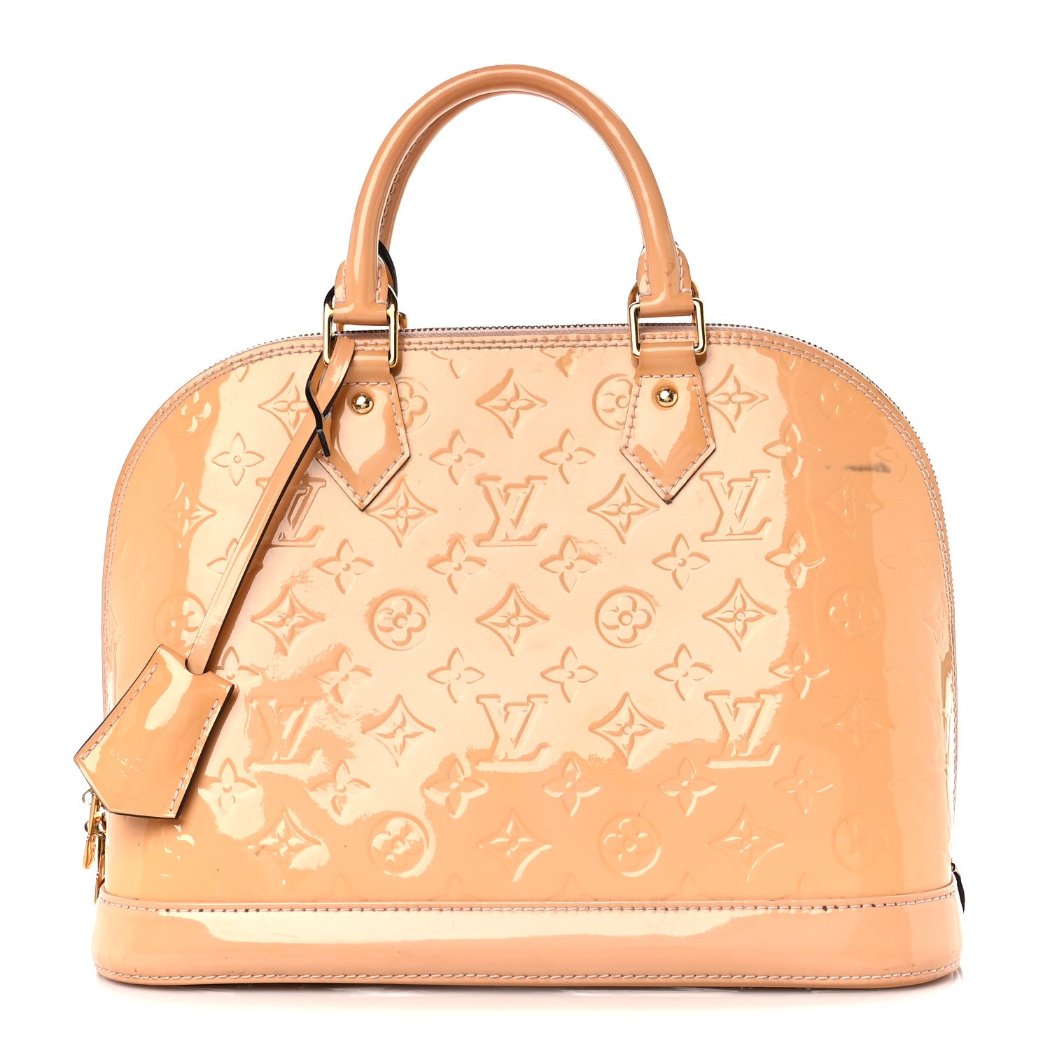 Louis Vuitton Vernis Alma PM Rose Ballerine 1 of 14