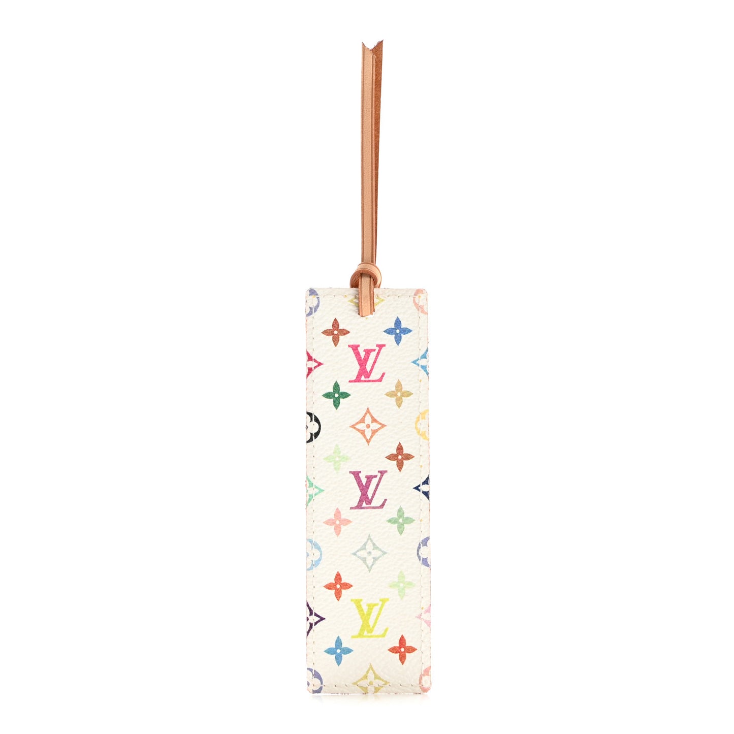 Monogram Multicolor Bookmark VIP White