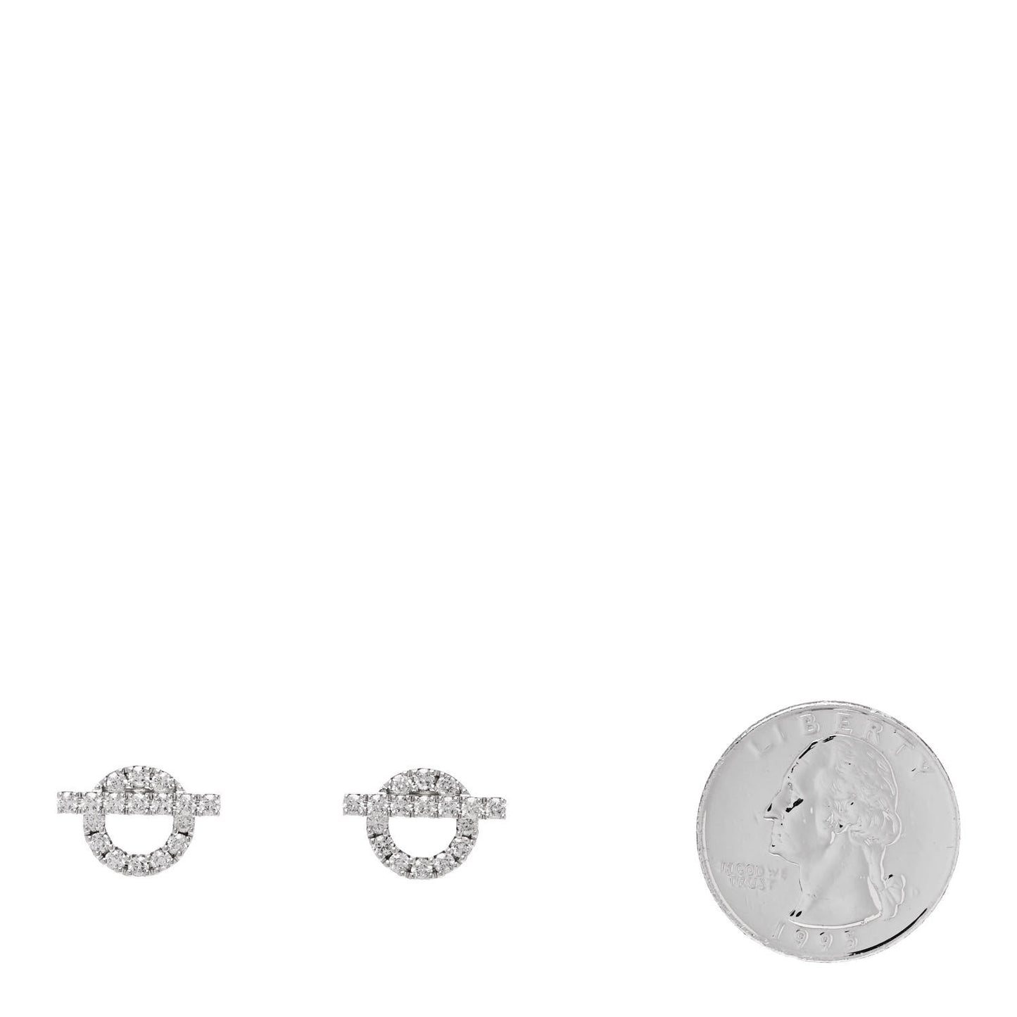 18K White Gold Diamond Finesse Earrings