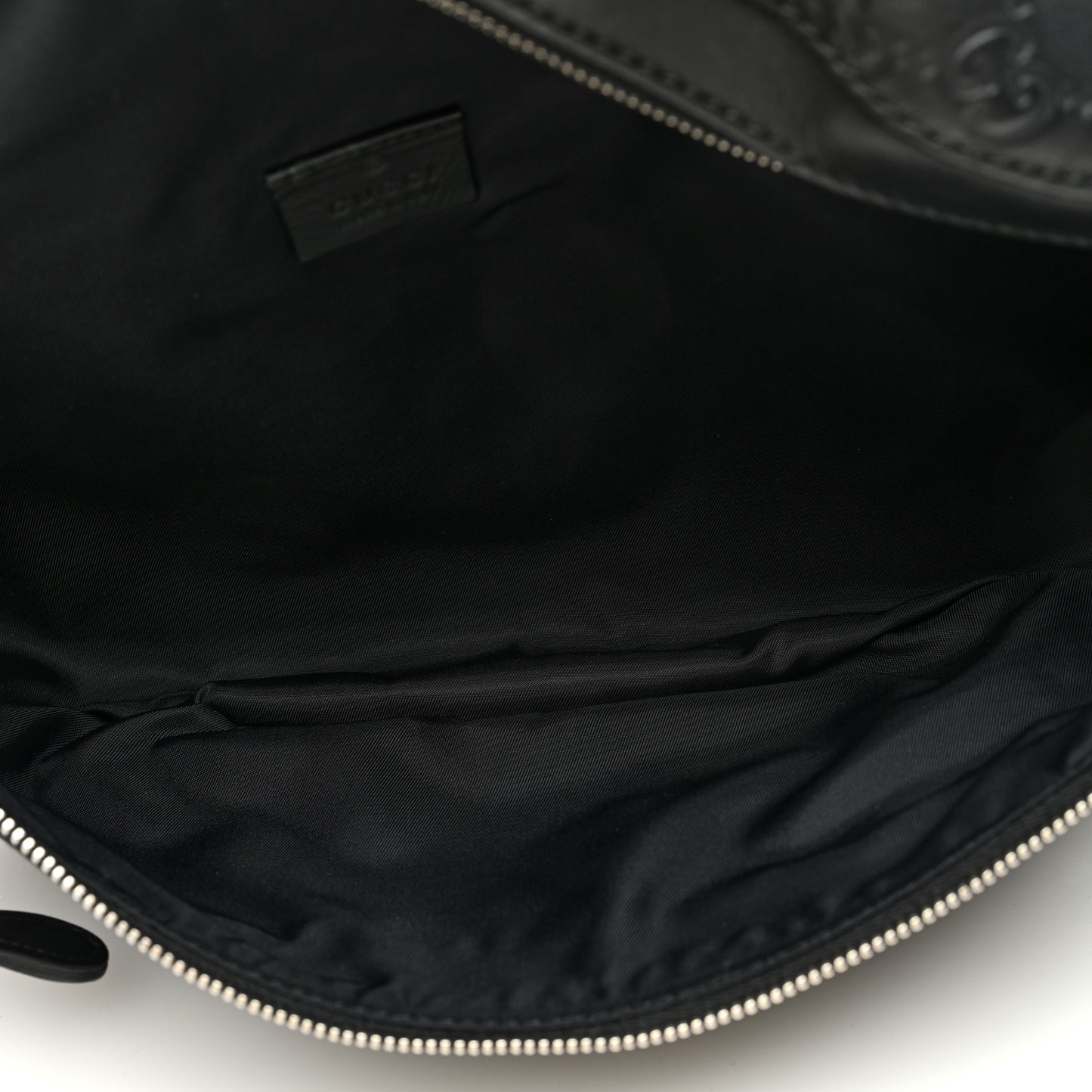 Guccissima Web Belt Bag Black
