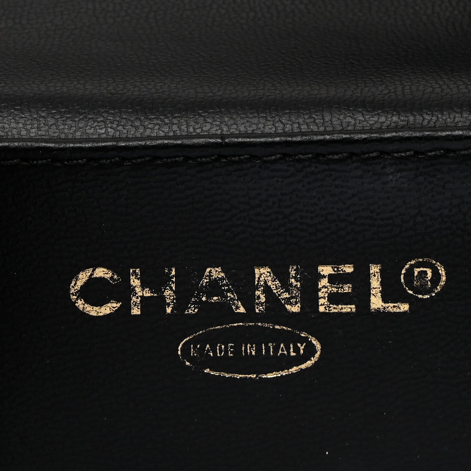 Chanel Caviar CC Vanity Train Case Black 6 of 11