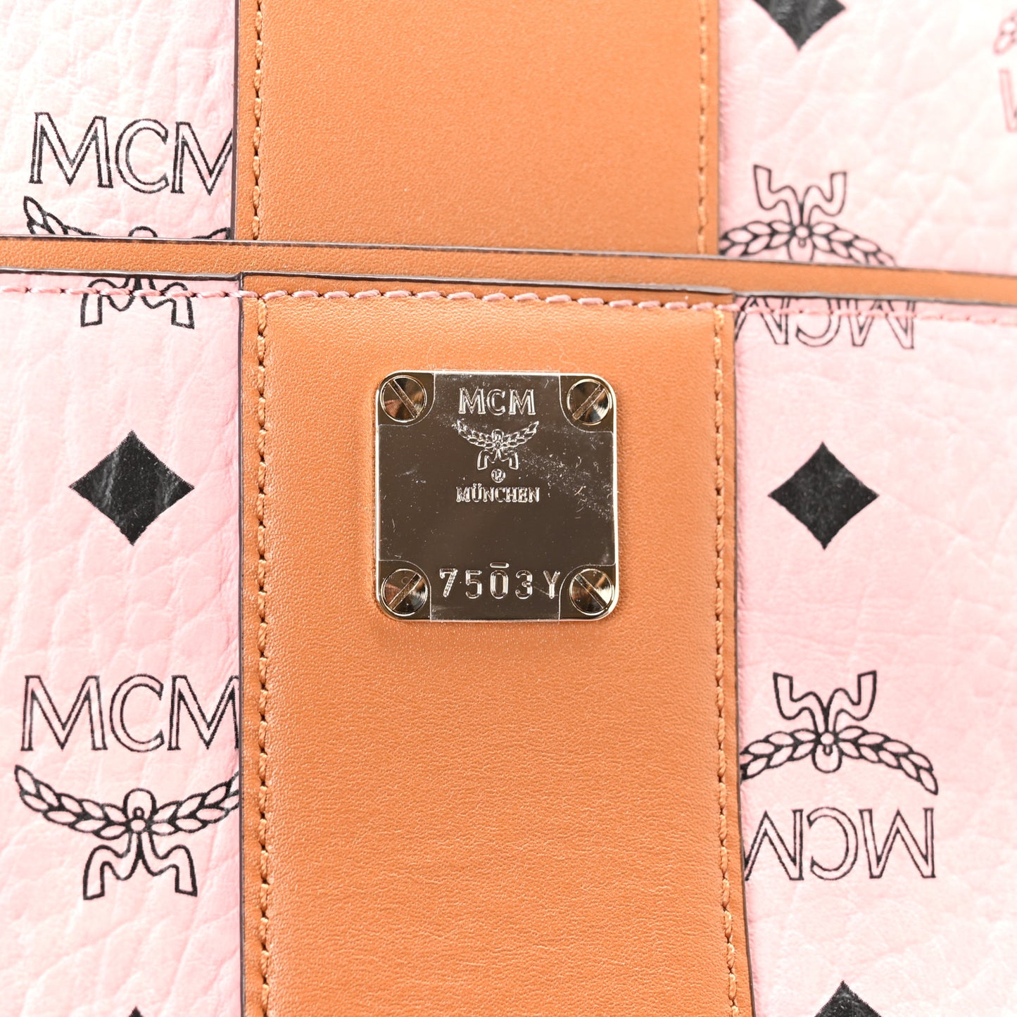 Visetos Medium Anya Zip Top Shopper Tote Soft Pink