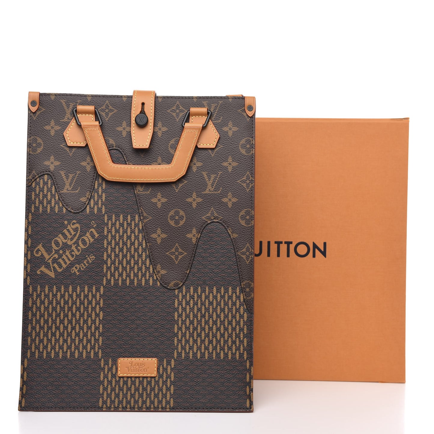 x NIGO Giant Damier Ebene Monogram Mini Tote