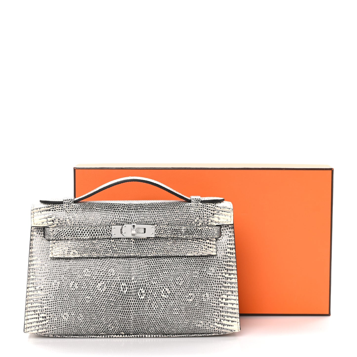Lizard Kelly Pochette Clutch Ombre