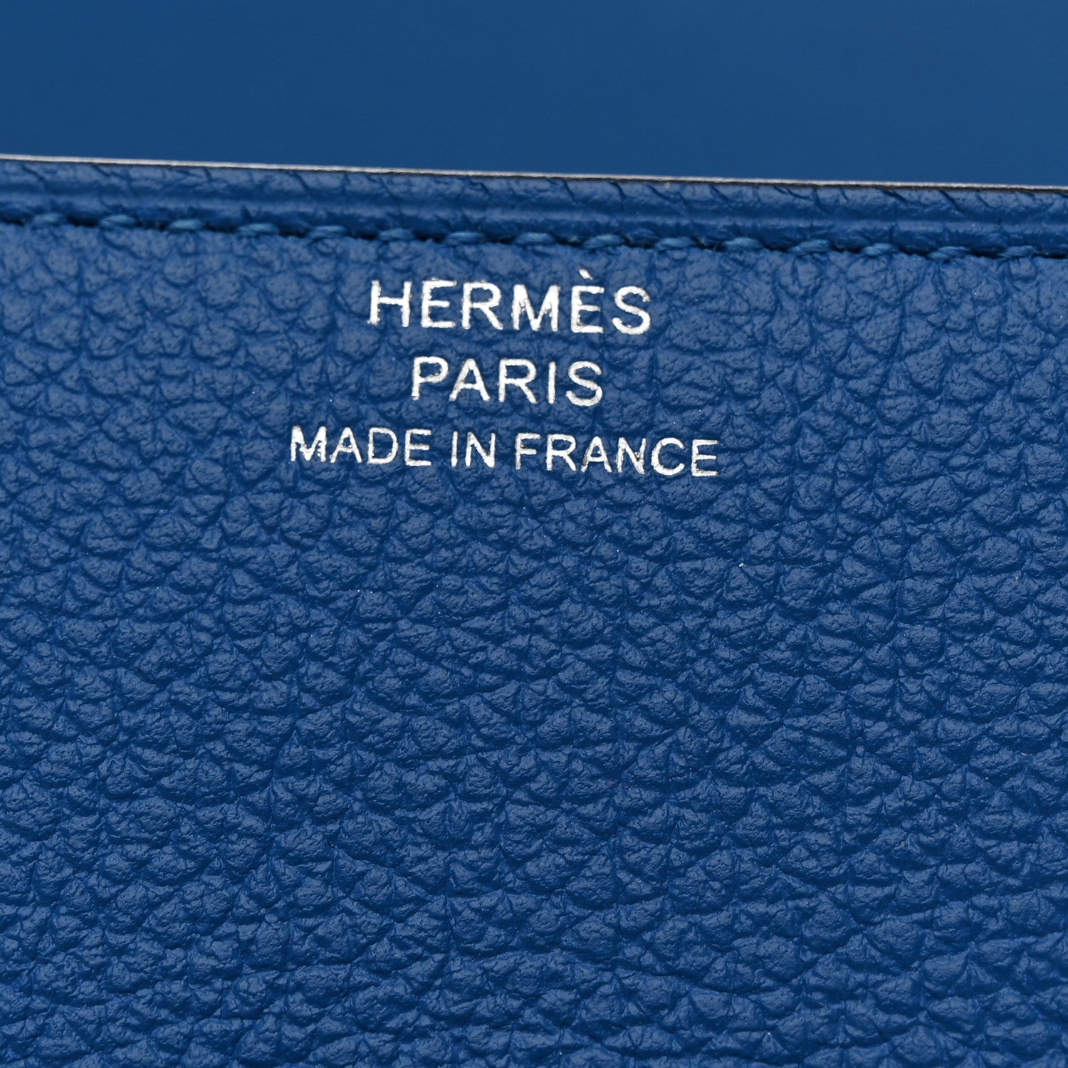 Hermes Evercolor 2002 Wallet Bleu Zellige 6 of 7