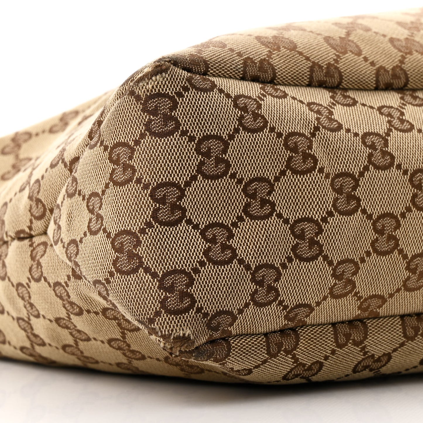 Monogram Medium Horsebit Chain Hobo Dark Brown