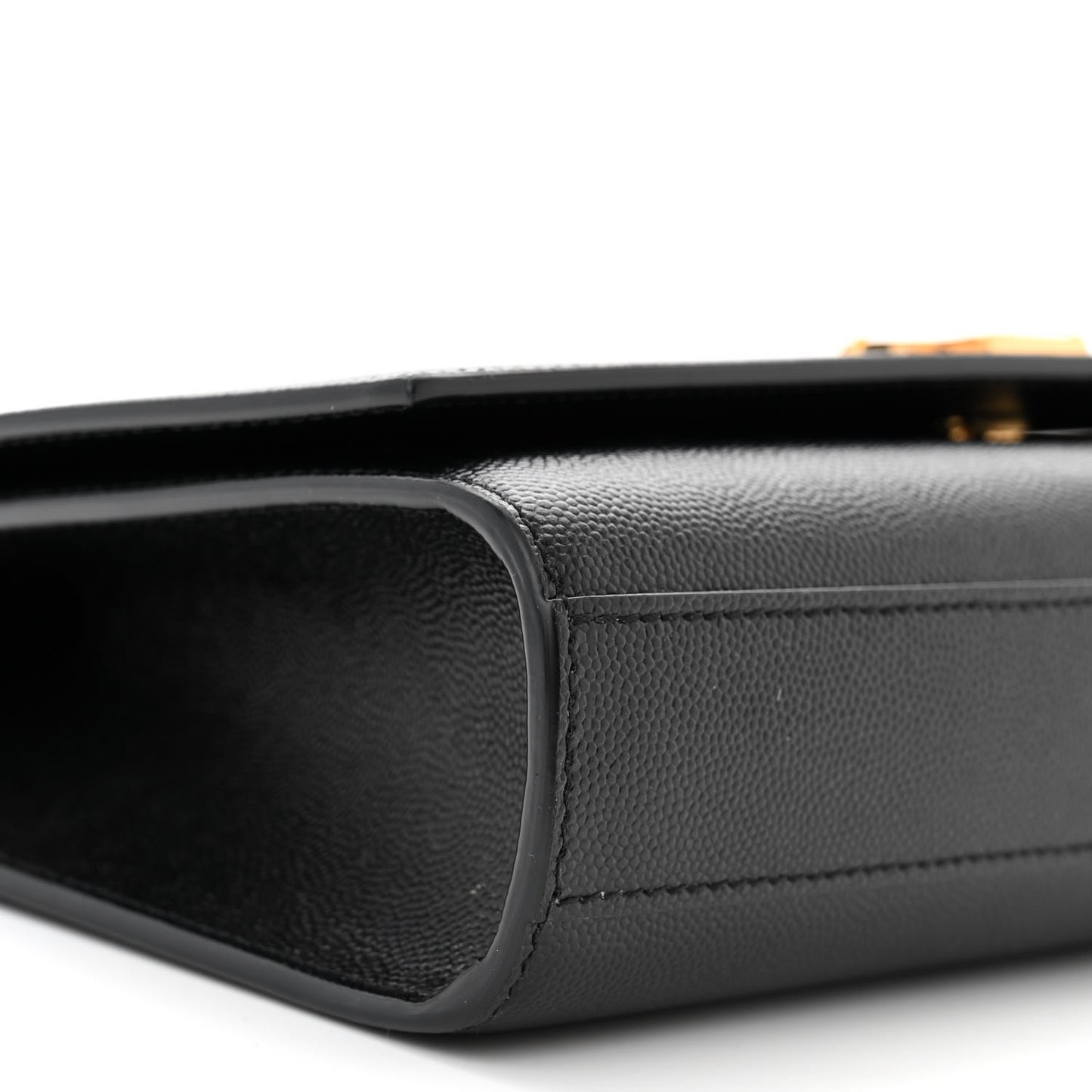 Grain De Poudre Medium Classic Monogram Kate Satchel Black