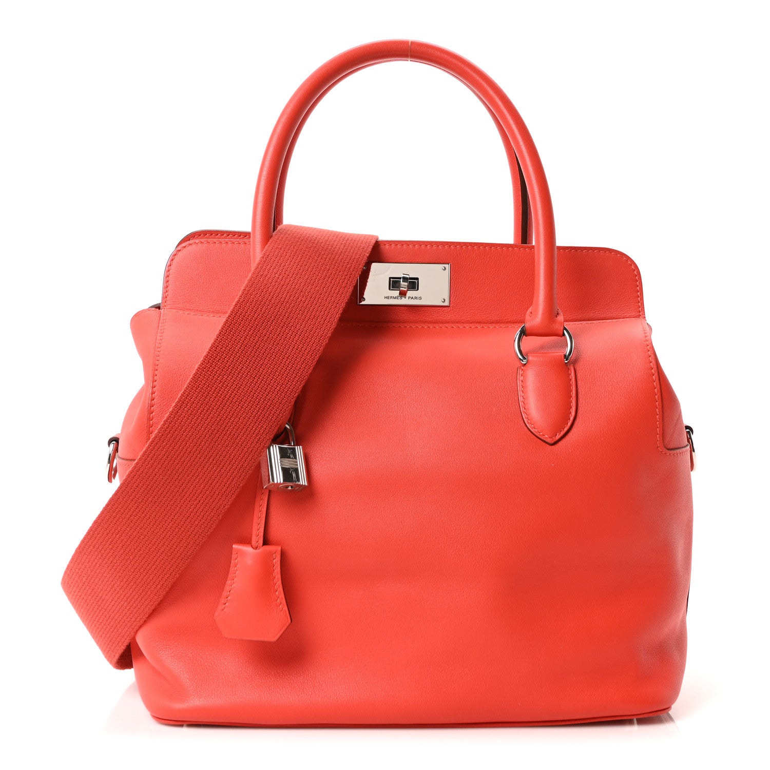 Hermes Swift Toolbox 26 Capucine 1818109 – FASHIONPHILE