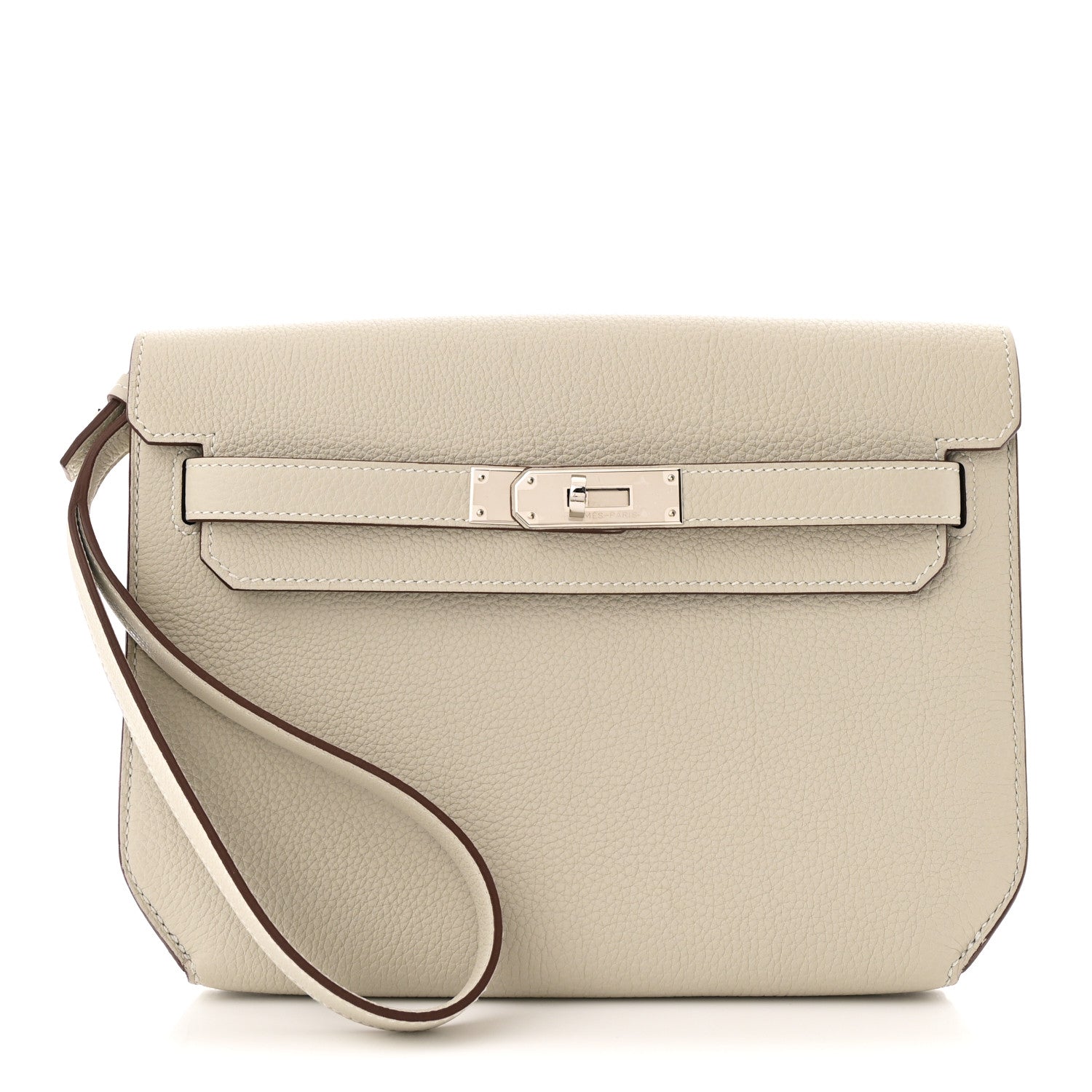 Hermes Togo Horseshoe Kelly Depeches 25 Beton Bleu Saphir 1 of 9