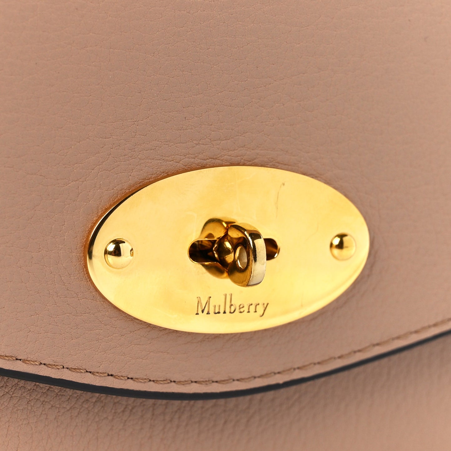 Small Classic Grain Calfskin Small Darley Dune
