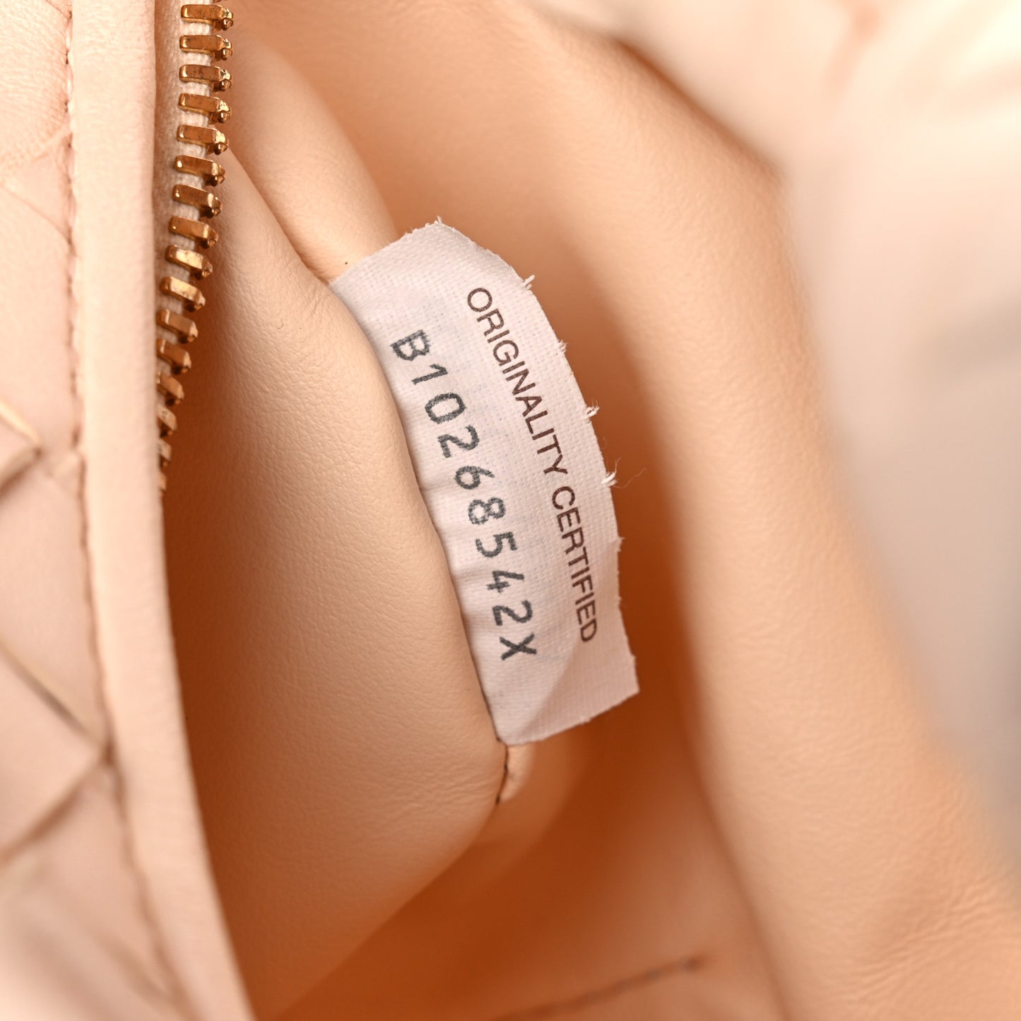 Nappa Intrecciato Mini Jodie Melon Washed