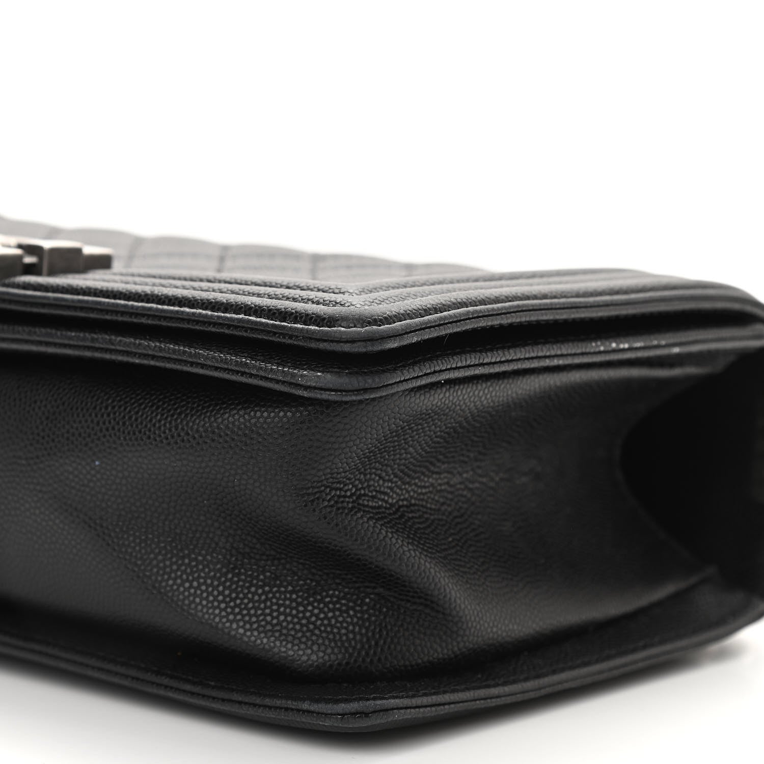 Chanel Caviar Quilted Medium Boy Flap Black 11 of 11