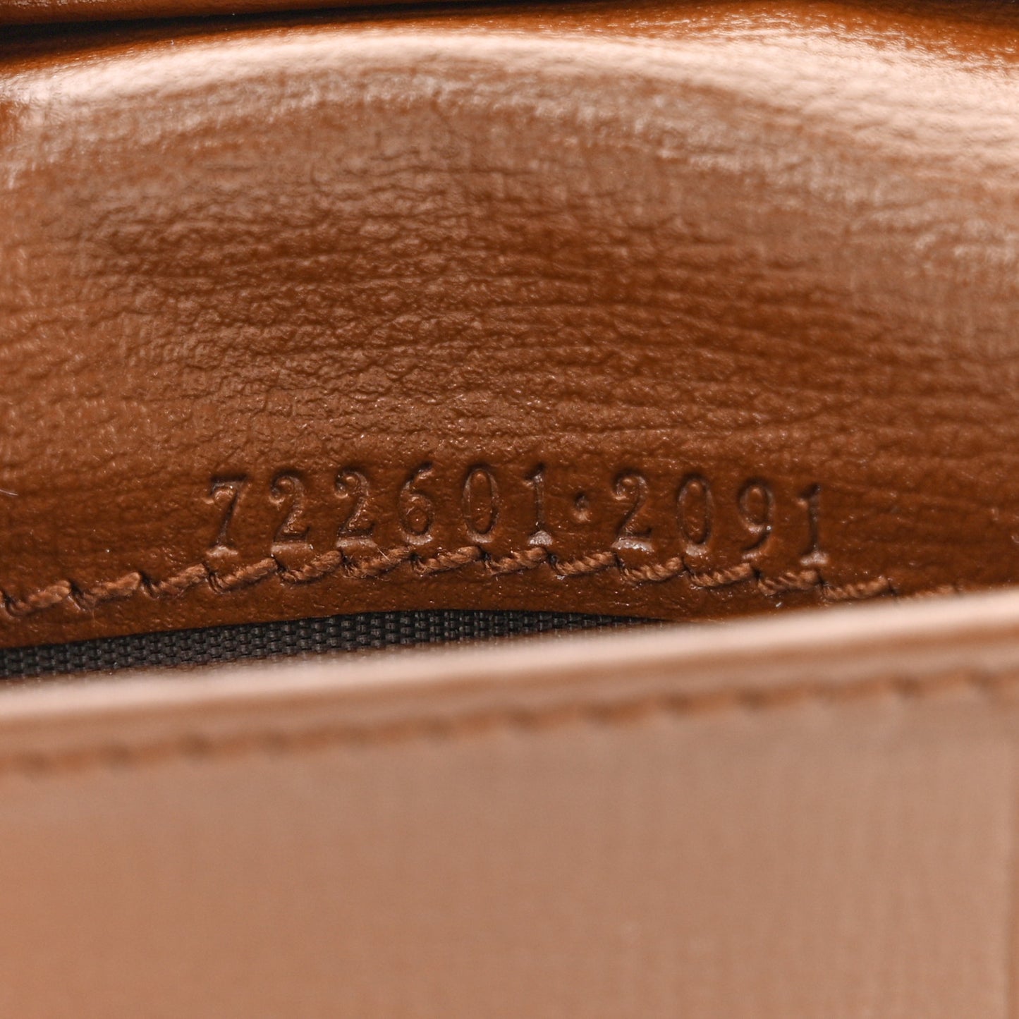 GG Supreme Monogram Azalea Calfskin Retro Interlocking G Card Case Beige Ebony Brown Sugar
