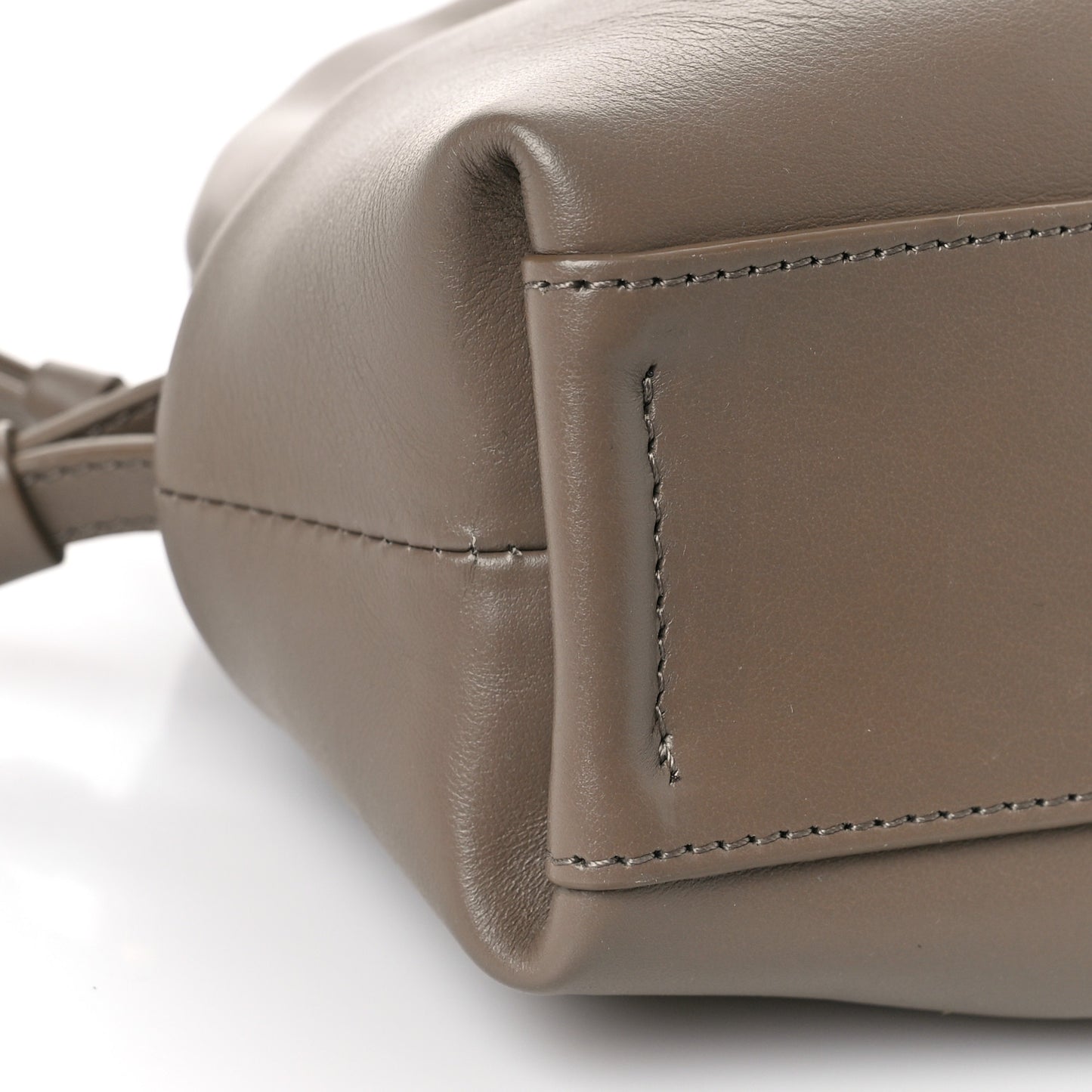 Calfskin Mini Judy Shoulder Army Green