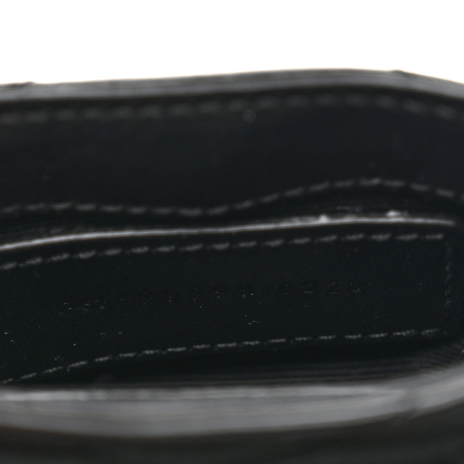 Saint Laurent Calfskin Y Quilted Monogram Loulou AirPods Crossbody Case Black 8 of 10