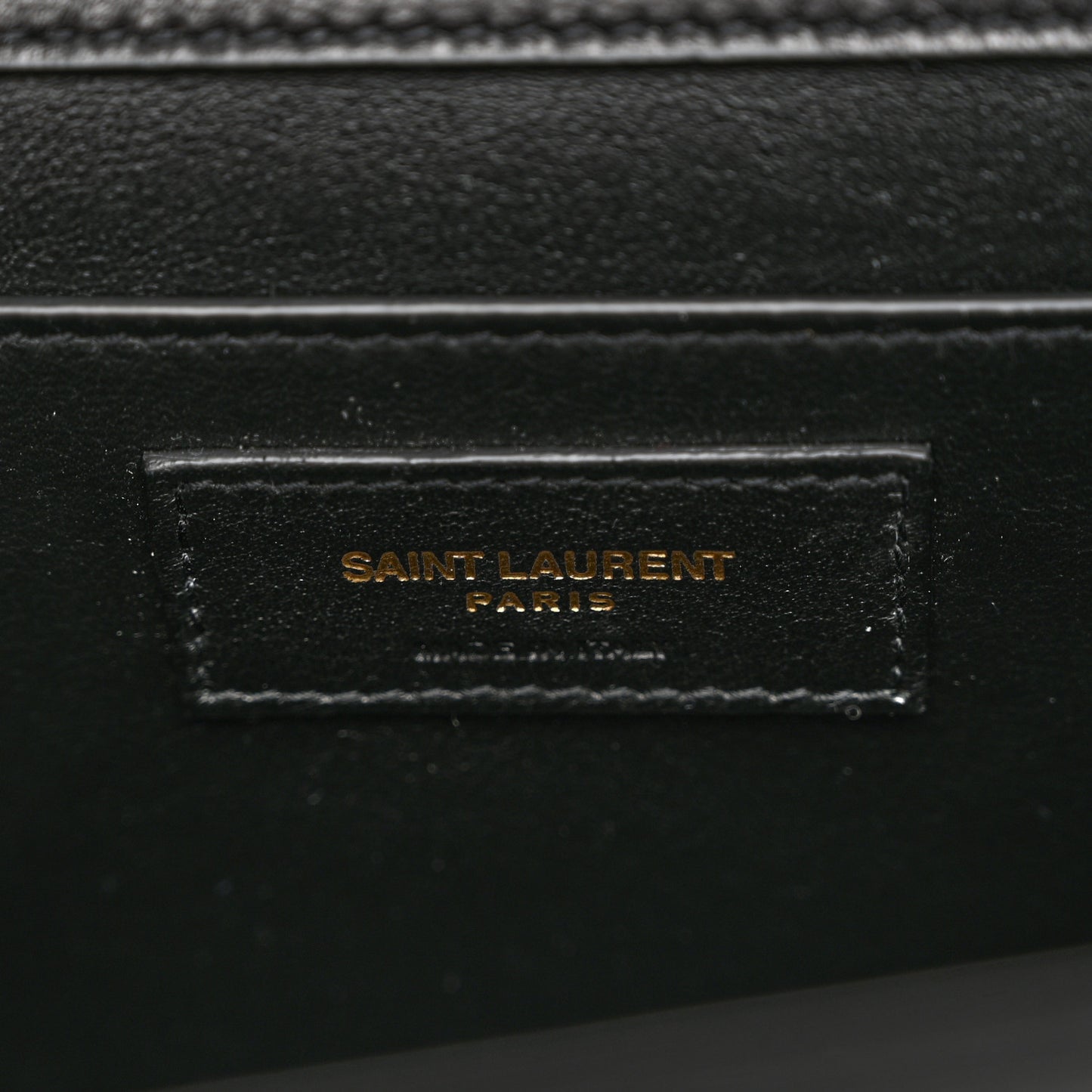 Lambskin Quilted Mini Square Crossbody Black
