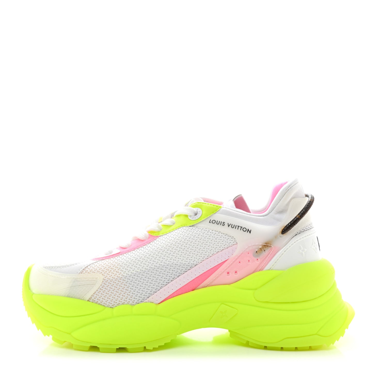 Monogram Calfskin Run 55 Sneakers 37 Yellow