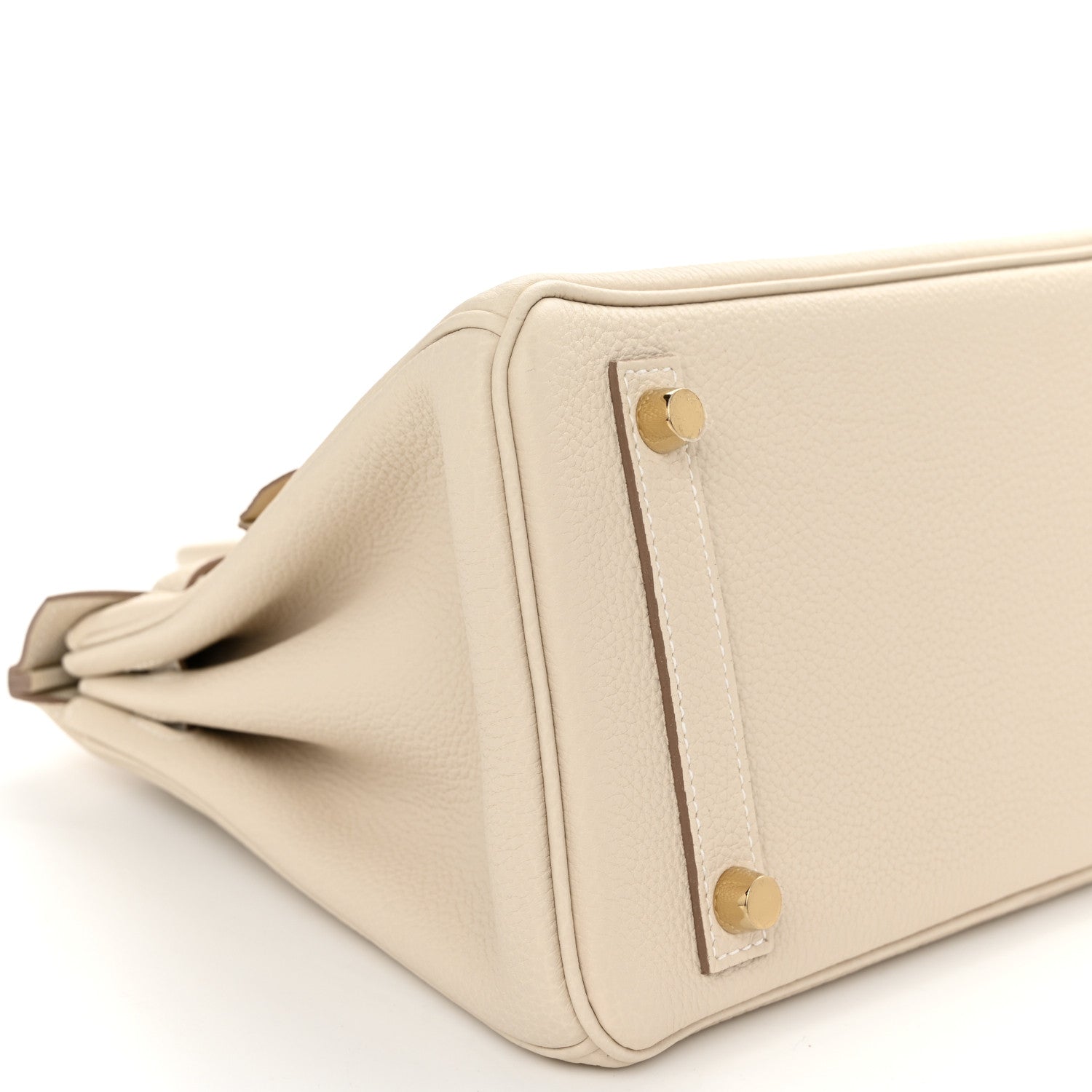 Hermes Togo Birkin 25 Craie 9 of 13