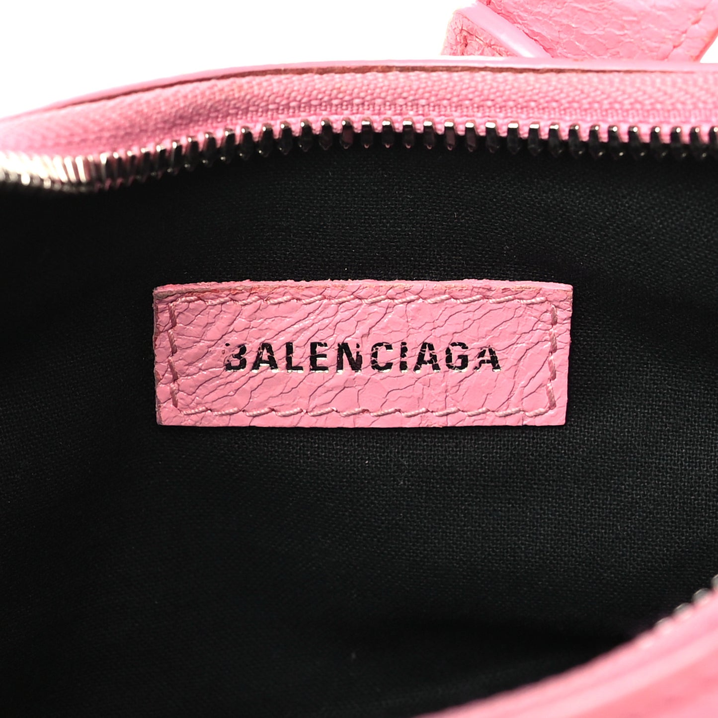 Agneau Arena Le Cagole Shoulder Bag XS Candy Pink