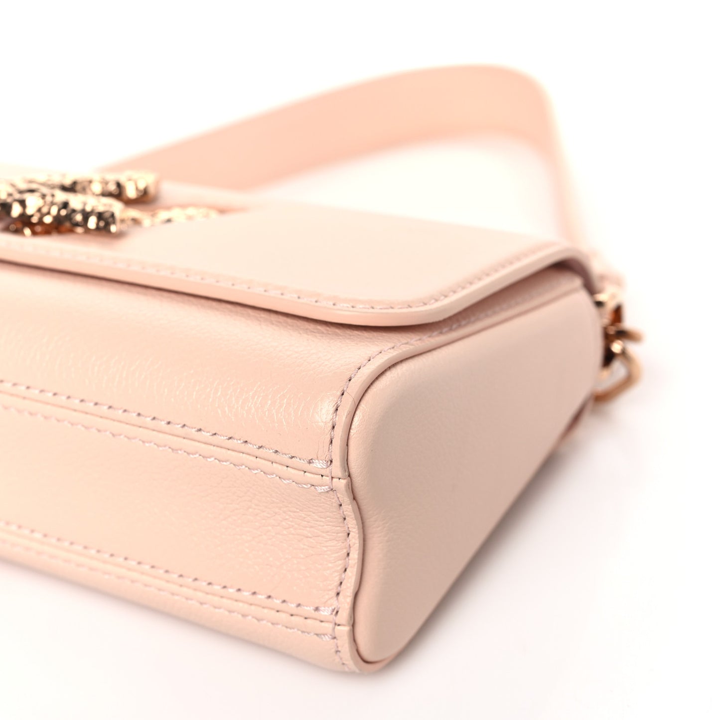 Shiny Calfskin LV Crush Twist West Jasmine Pink