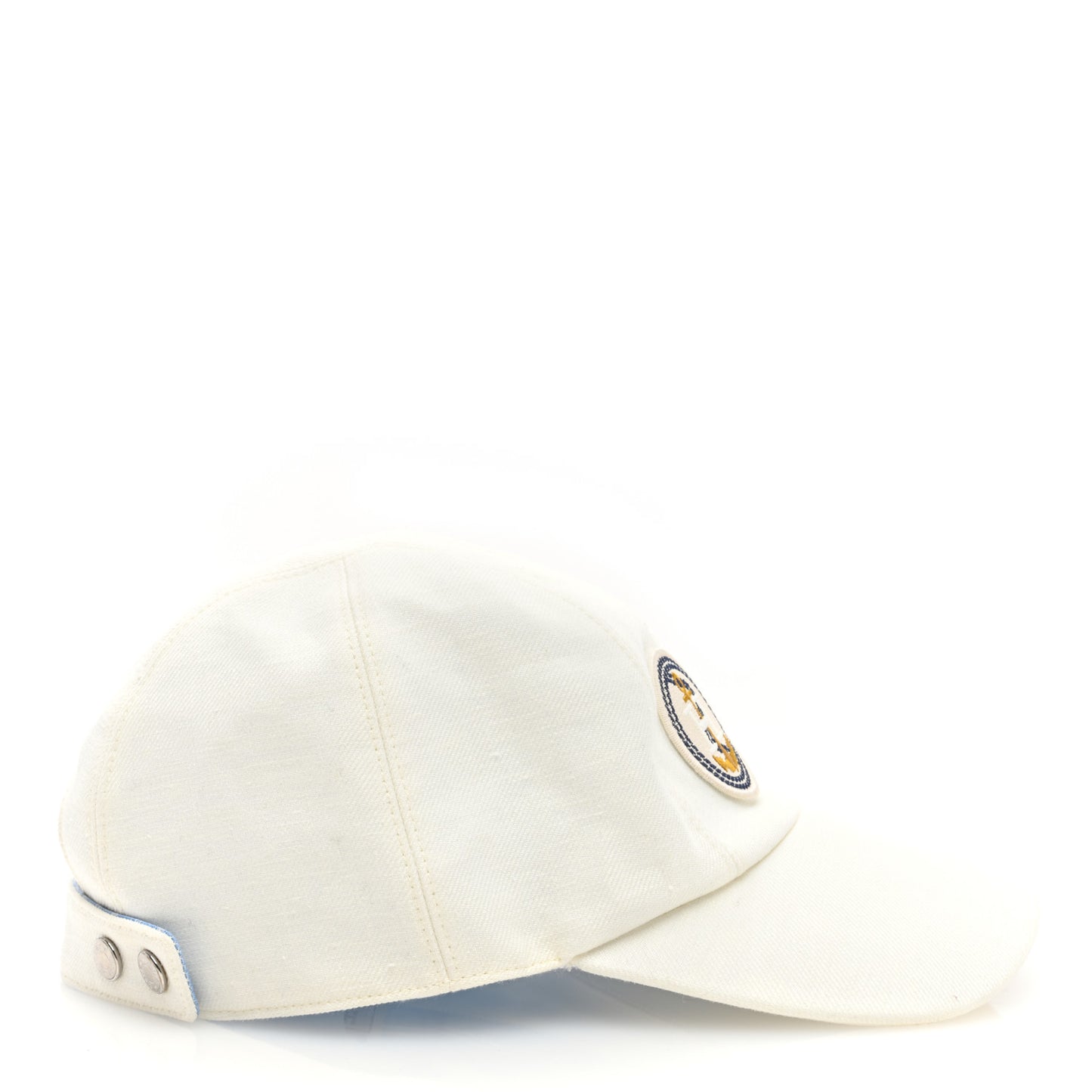 Linen Davis Ancre Cap 57 White
