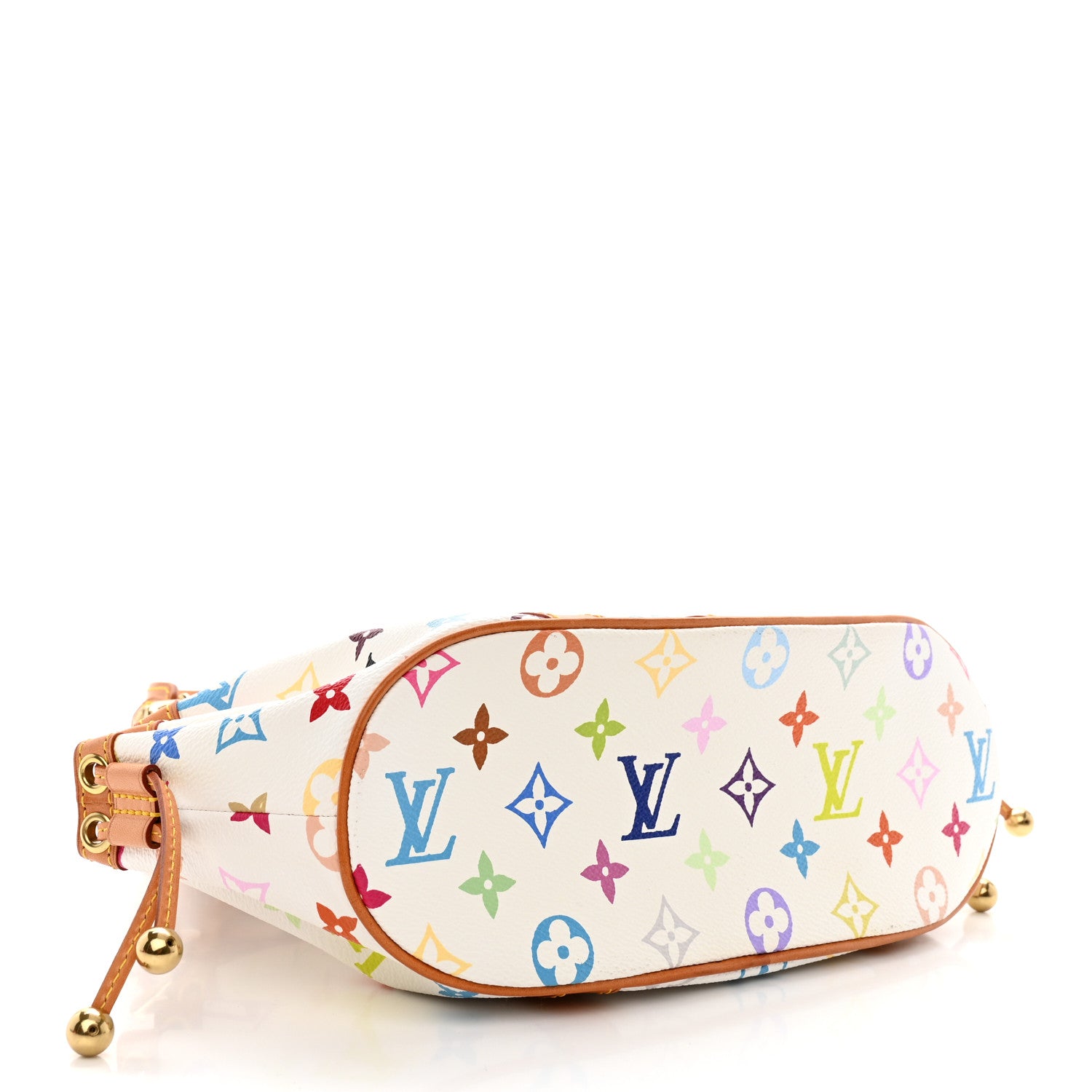 Louis Vuitton Monogram Multicolor Theda GM White 4 of 10