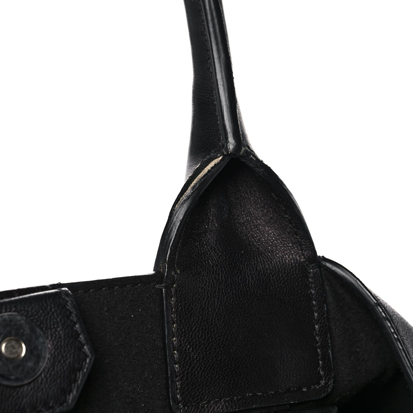 Nappa Medium Easy Tote Black