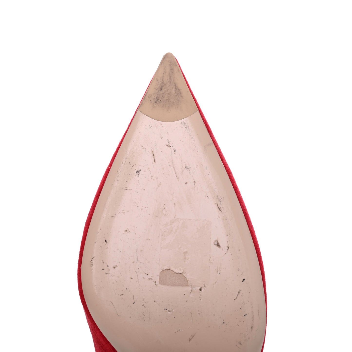 Suede Songe Pumps 40 Red