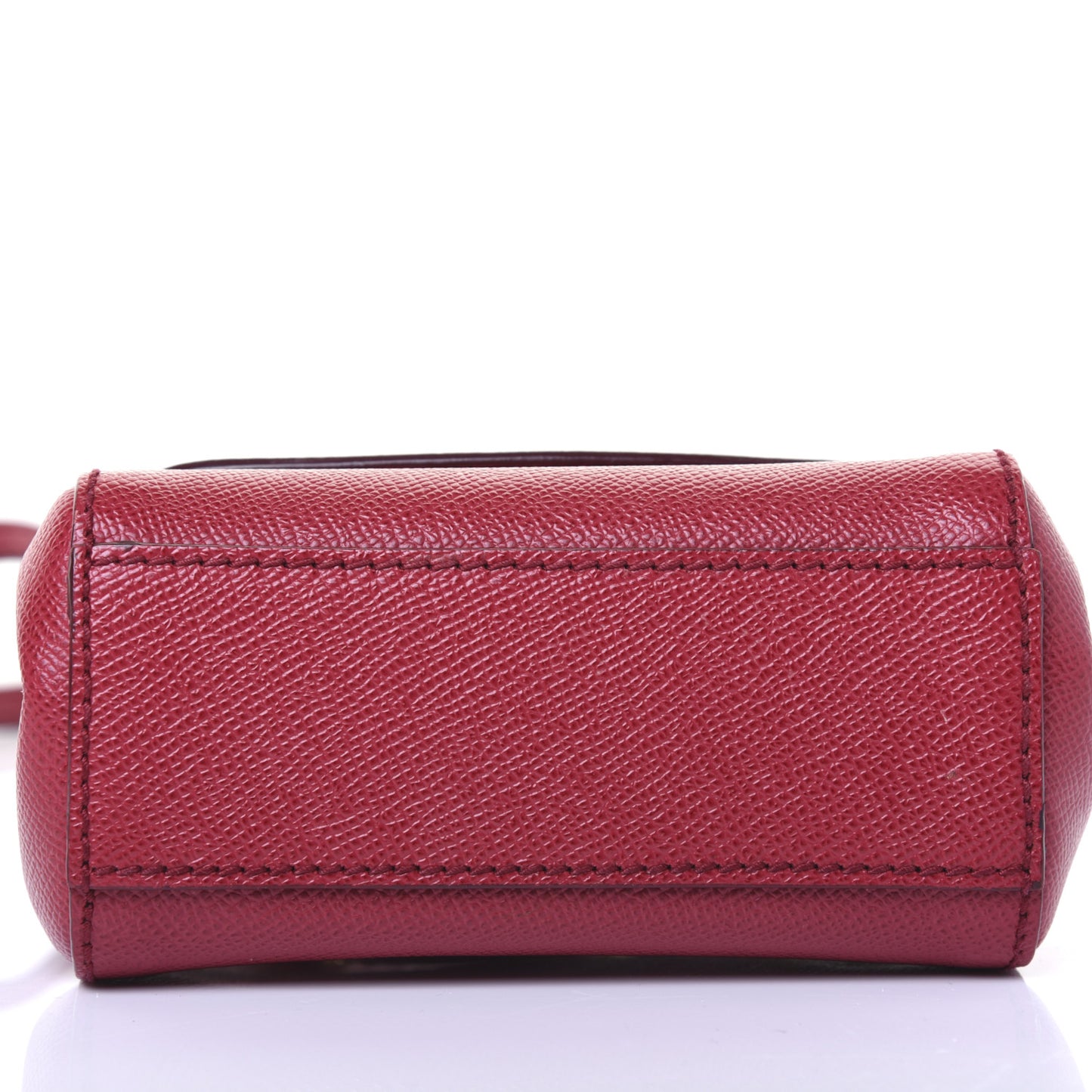 Dauphine Micro Miss Sicily Satchel Dark Red