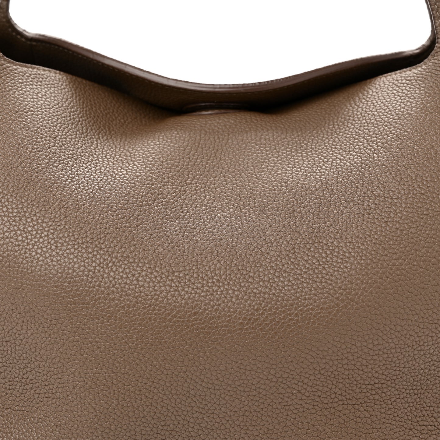 Grained Calfskin Duplex Tote Taupe