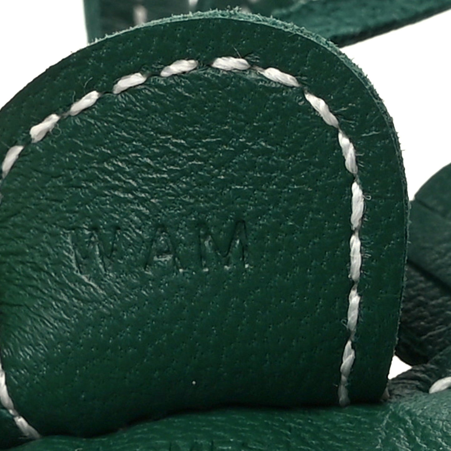 Milo Lambskin Grigri Rodeo Horse Bag Charm PM Vert Moyen