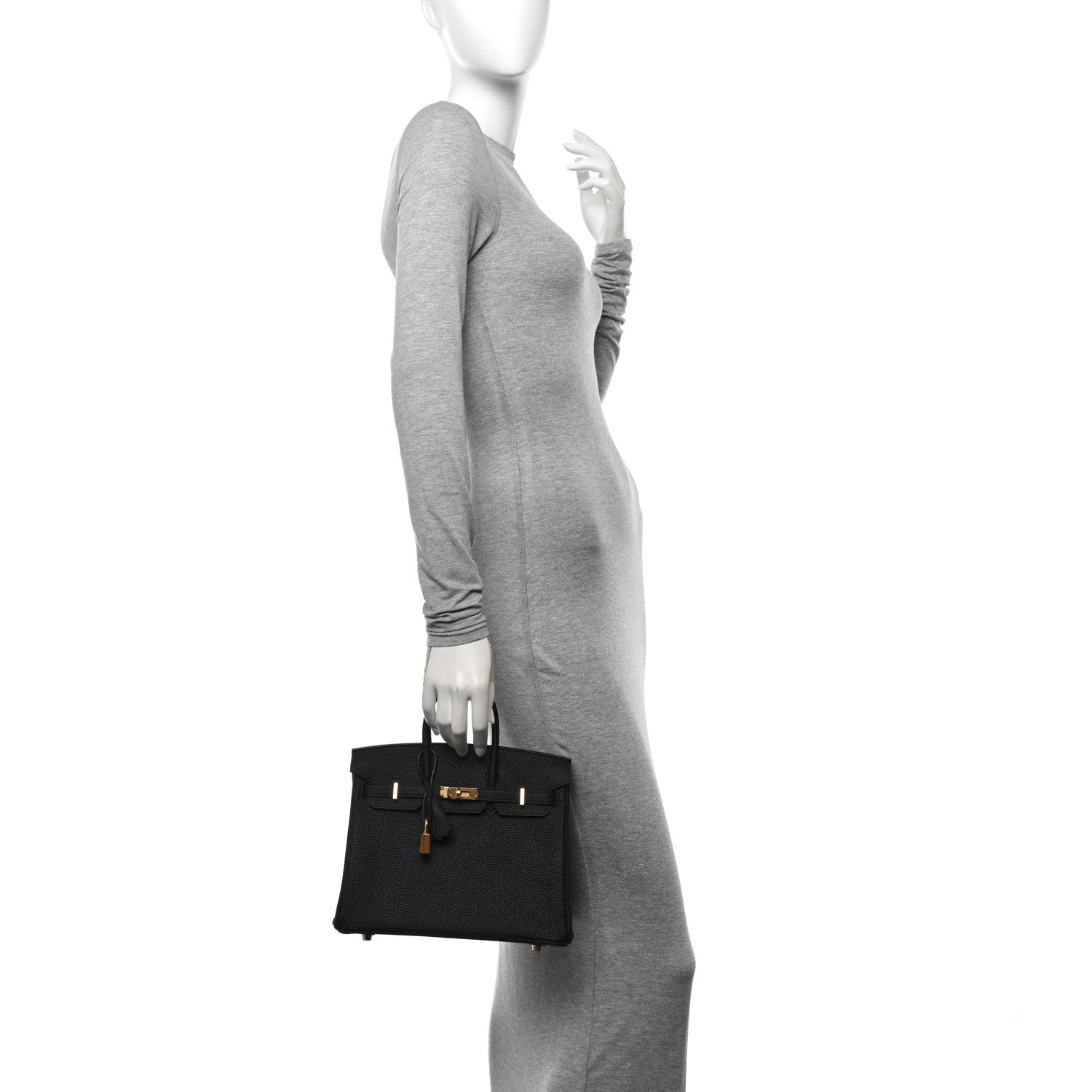 Hermes Togo Birkin 25 Black 2 of 11