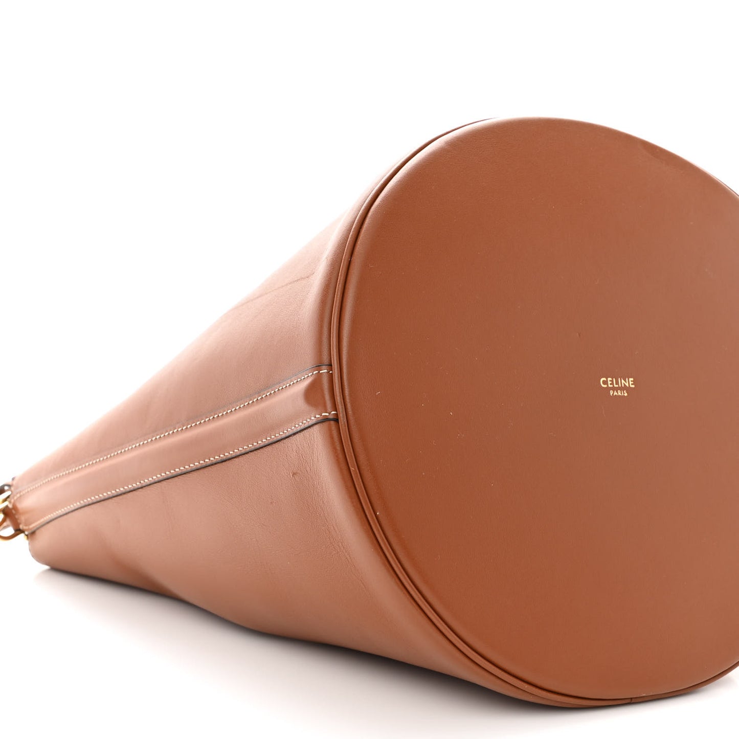 Smooth Calfskin Bucket 16 Bag Tan