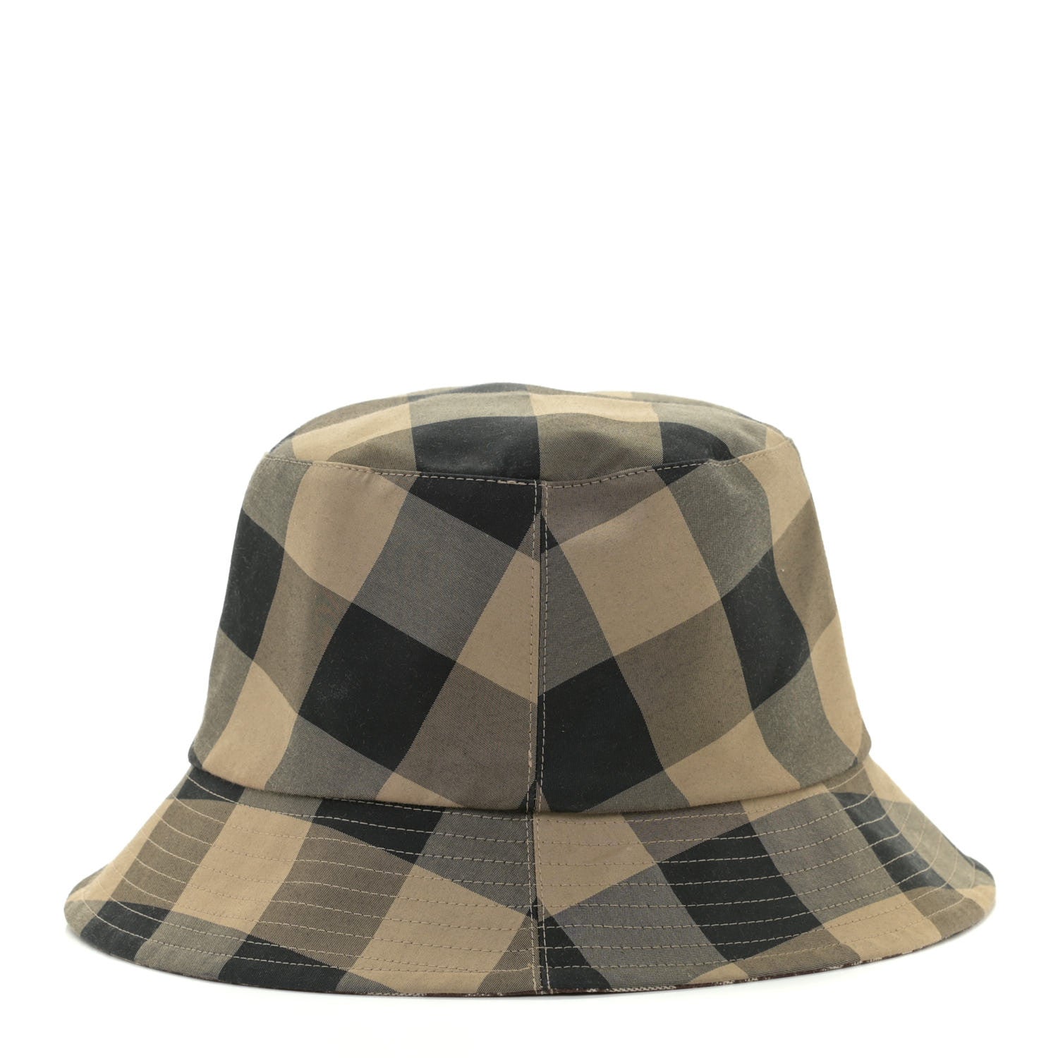 Christian Dior Polyester Cotton Oblique Bucket Hat 58 3 of 4
