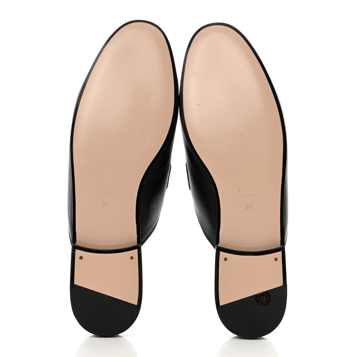 Gucci Malaga Kid Web Womens Princetown Slippers 38 Black 5 of 8