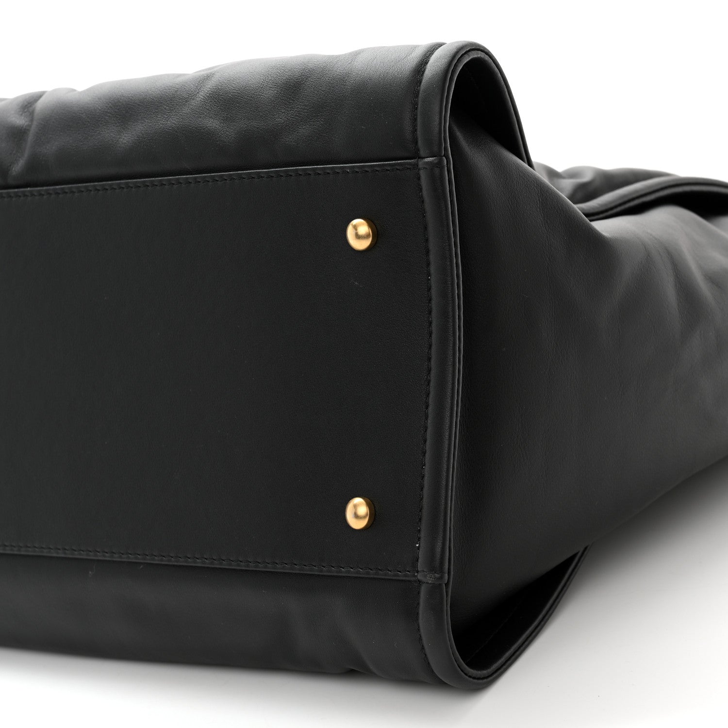 Chanel Calfskin Embossed Medium Deauville Tote Black 11 of 11