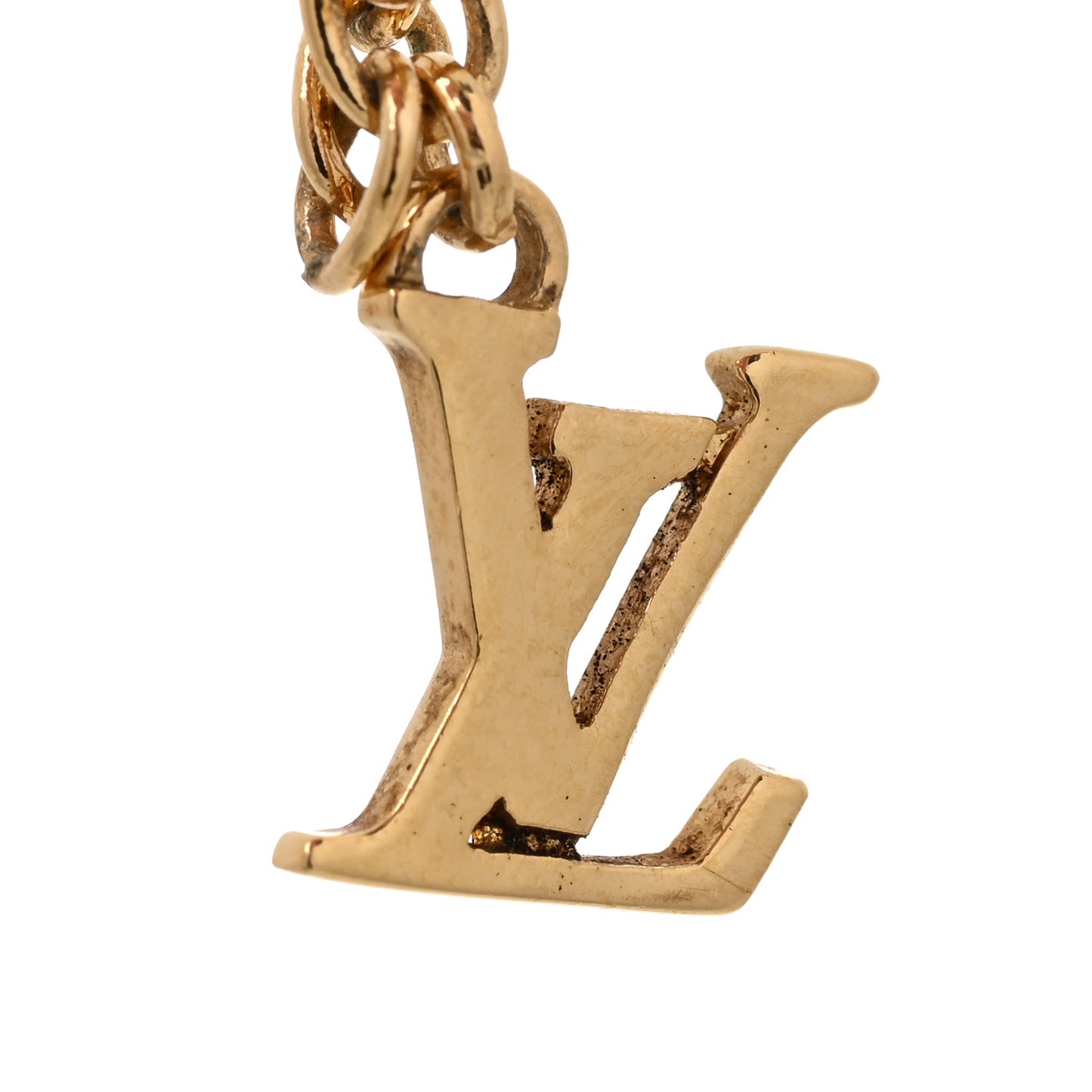 Sweet Monogram Charm Bracelet Gold Multicolor