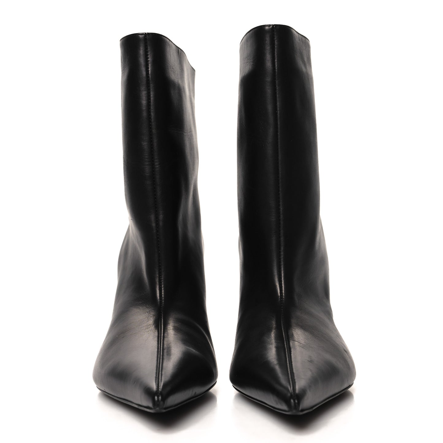 Soft Calfskin Blade Bootie 36 Black