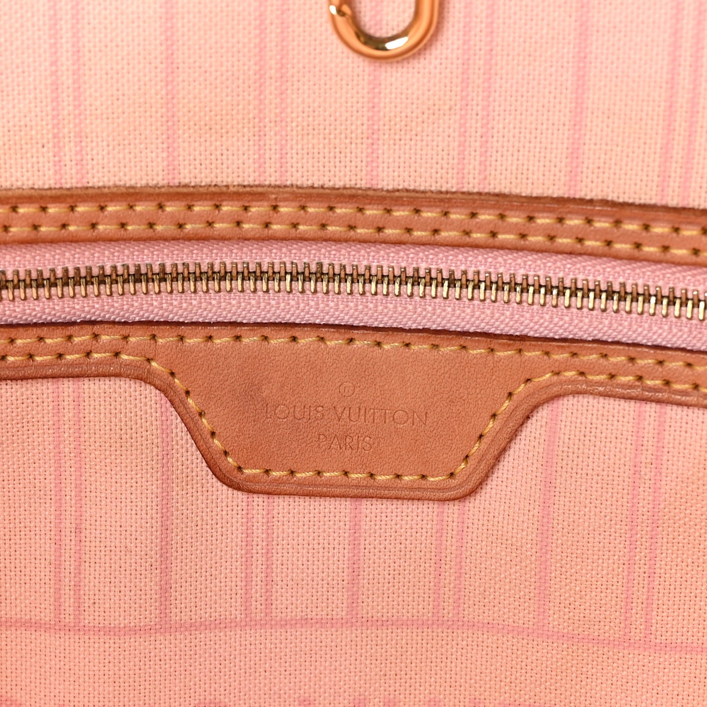Damier Azur Neo Neverfull MM Rose Ballerine