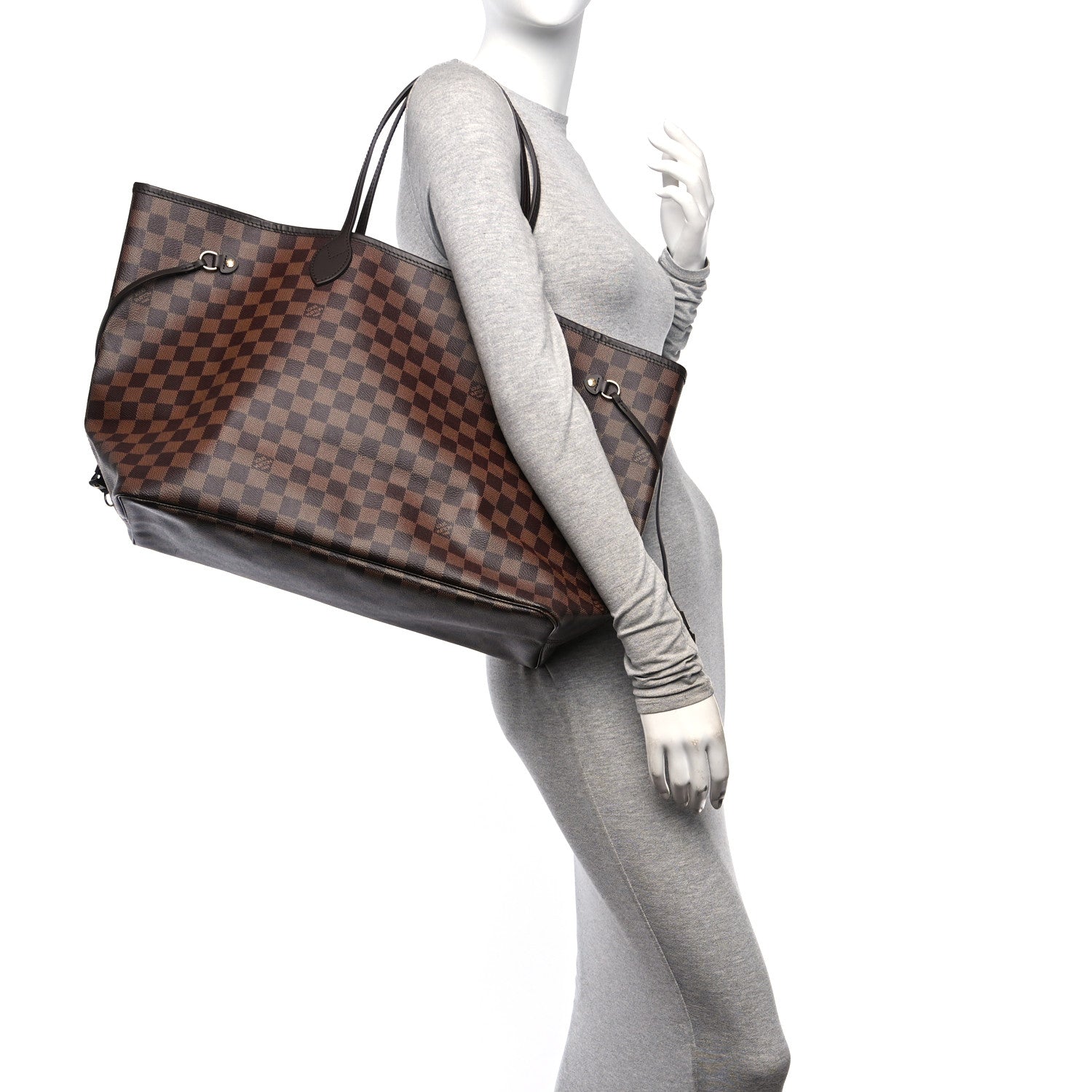 Louis Vuitton Damier Ebene Neo Neverfull GM 2 of 12